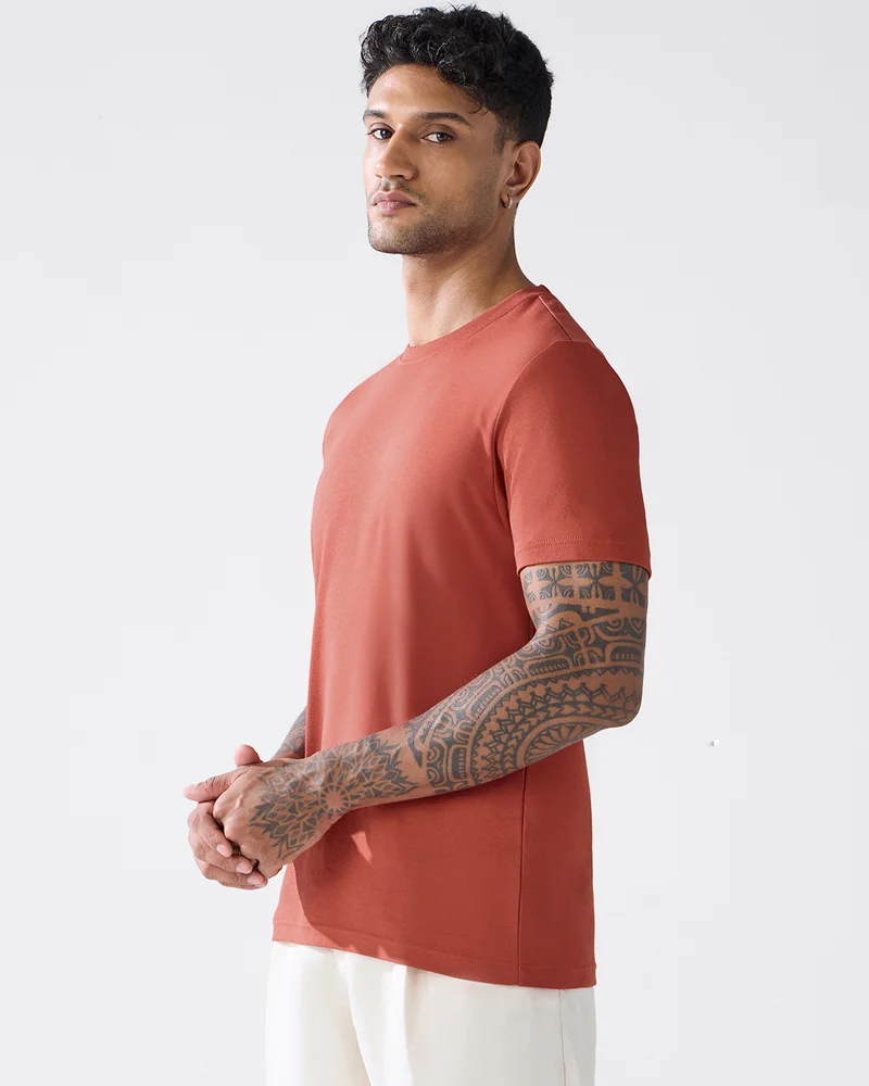 بيواكوف Men's Cinnabar Red T-shirt